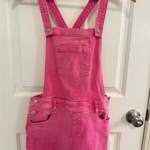 Cat & Jack Pink Overall Shorts